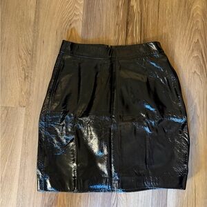 New Jbrand leather skirt